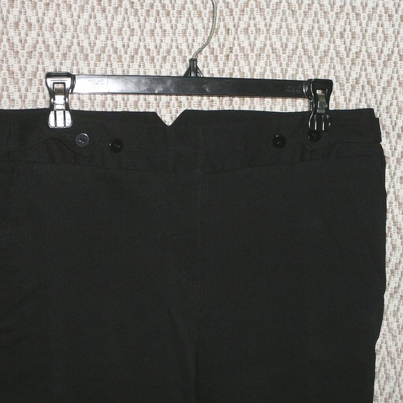 Dalia Bootcut Flare Black Pants 12 NWT - Picture 10 of 10